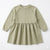Zara Girl's Light Olive Plain Long Sleeves Dress | Zara in Lebanon