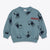 Zara Boy's Petrol "Peanuts" All Over Print Sweatshirt | Zara In Lebanon