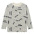 Zara Boy's Black/White Striped With All Over Print Long Sleeve Blouse | Zara In Lebanon