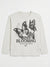 Zara Girl's Off White "Mind Blooming" Graphic Long Sleeve Blouse | Zara In Lebanon