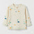 Zara Baby Girl's Beige Birds All Over Printed Long Sleeve Blouse | Zara In Lebanon