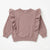 Zara Baby Girl's Purple Ruffled Sweatshirt | Zara In Lebanon