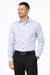 Alfani Men's White & Blue Slim-Fit Geo-Print Dress Shirt |Alfani In Lebanon