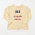 Zara Baby Boy's Beige "Dad" Long Sleeve Blouse | Zara In Lebanon