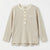 Zara Boy's Beige Ribbed Long Sleeve Blouse With Chest Pocket | Zara In Lebanon