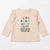 Zara Baby Girl's Light Pink "Arctic Colors" Graphic Long Sleeve Blouse | Zara In Lebanon