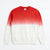 Zara Girl's Red/White Ombre-Dyed Sweatshirt | Zara In Lebanon