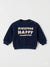 Zara Baby Boy's Navy "Every One Happy" Sweatshirt | Zara In Lebanon