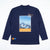Zara Boy's Navy "Ski Adventure" Graphic Long Sleeve Blouse | Zara In Lebanon