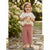 Sinsay Girl's Dusty Rose Ruffled Elastic Waistband Trousers