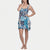 Linea Donatella Women's Multicolor Patchwork Print Sleep Dress