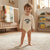 Sinsay Boy's Off White Chest Print Long Sleeve Bodysuit