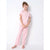 Sinsay Girl's Light Pink Heart Printed Short-Sleeves Pajama Set
