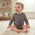 Sinsay Baby Boy's Navy & Beige Striped Long-Sleeves Bodysuit