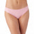 B.tempt'd Women's Light Pink Cotton Lace-Trim Briefs