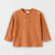 Zara Baby Boy's Orange Waffle-Knit Long Sleeve Blouse | Zara In Lebanon