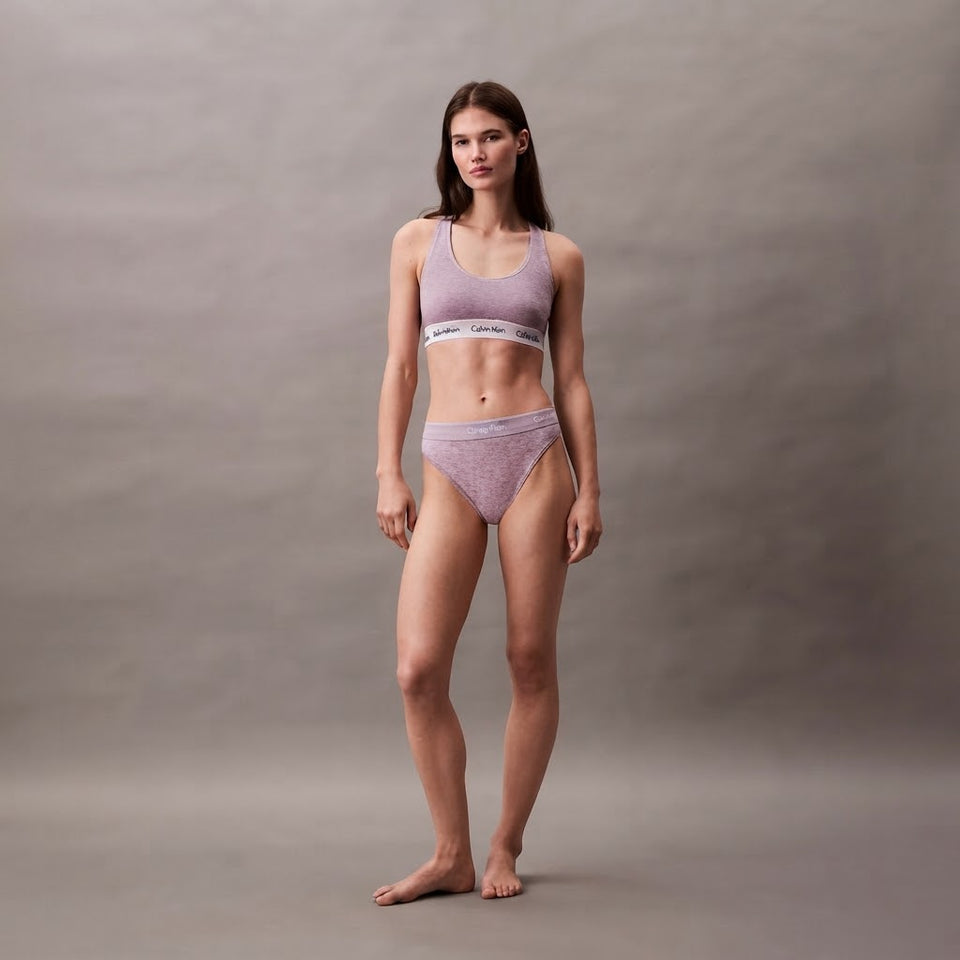 Calvin Klein Women's Purple Logo Band Briefs