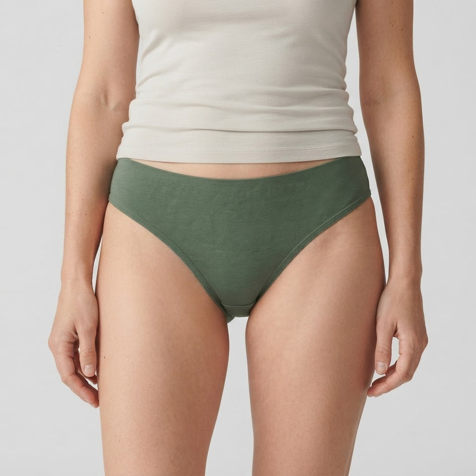 Gap Women's Olive Green Everyday Essentials Briefs