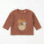 Zara Baby Boy's Dusty Rose "Nut Frienda" Graphic Long Sleeve Blouse | Zara In Lebanon