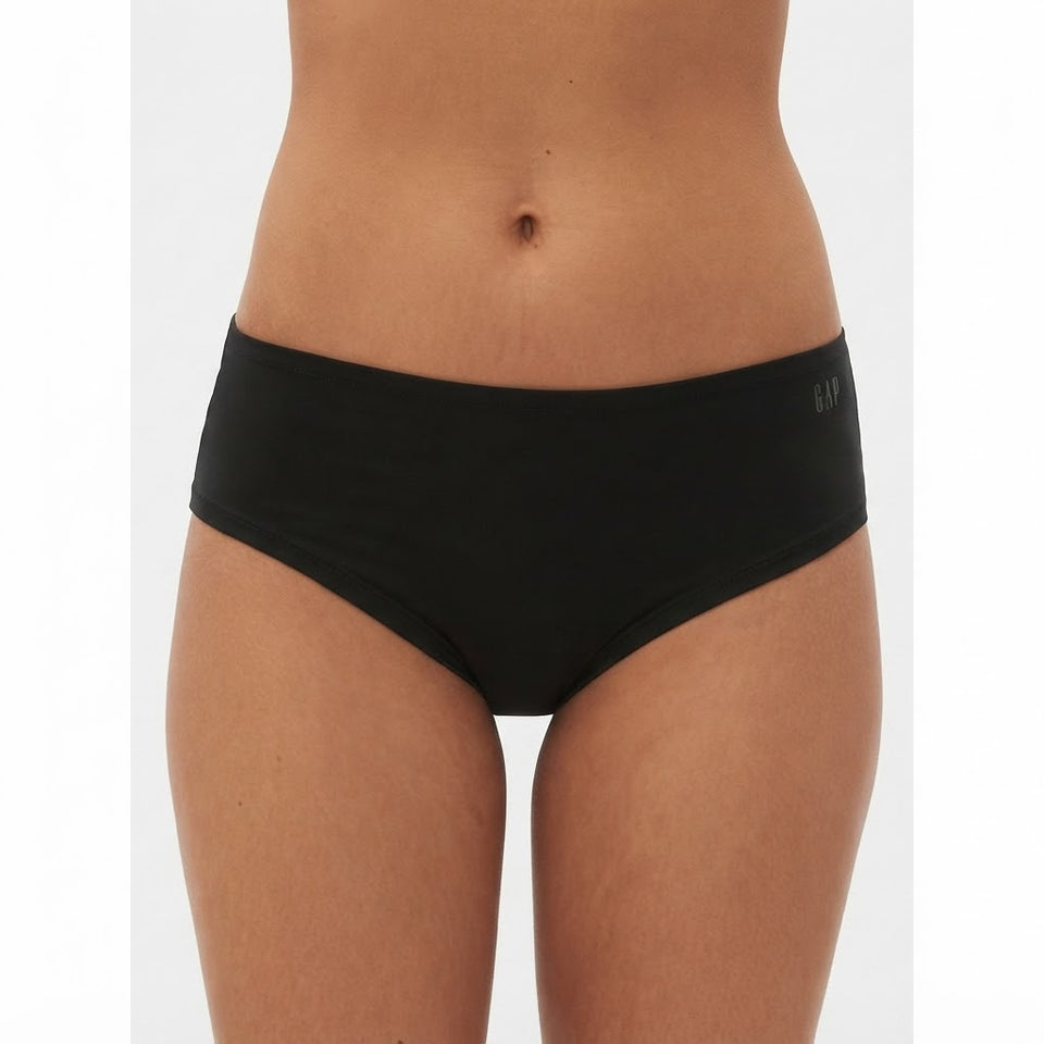 Gap Women's Black Cotton Hipster Briefs
