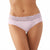 B.tempt’d Women's Light Pink Lace-Trim Seamless Briefs