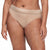 Warners Women's Tan Lace-Trim Seamless Briefs