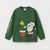 Zara Boy's Dark Green "Peanuts" Graphic Long Sleeve Blouse | Zara In Lebanon
