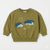Zara Baby Boy's Olive Green Hedgehog Family Graphic Sweatshirt | Zara In Lebanon