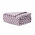 Casual Living White & Purple Super Soft Plush Throw Blanket |Casual Living In Lebanon