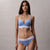 Calvin Klein Women's Blue Logo Wait Band Briefs