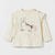 Zara Baby Girl's Off White "Be Gentle And Kind" Print Long Sleeve Blouse | Zara In Lebanon