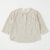 Zara Baby Girl's White/Grey Striped With Chest Pocket Long Sleeve Blouse | Zara In Lebanon