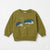Zara Baby Boy's Olive Green "Family First Always" Graphic Sweatshirt | Zara In Lebanon