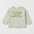 Zara Baby Girl's Sage Green " Please More Brocoli" Long Sleeve Blouse | Zara In Lebanon