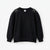 Zara Girl's Black Sweatshirt With Stars Stud Embellishments | Zara In Lebanon
