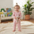 Sinsay Baby Girl's Light Pink Ruffled Shoulders Overall