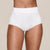 Warners Women's White High-Waist Seamless Full-Coverage Briefs