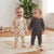 Sinsay Baby Boy's Beige & Grey Long-Sleeves Pack Of 2 Overalls