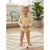 Sinsay Girl's Cream Chest Print Long-Sleeves Bodysuit