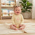 Sinsay Baby Girl's Cream Chest Print Long-Sleeves Bodysuit