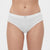 Gap Women's White Ribbed Logo Comfort Hipster Briefs