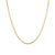 SD Women's Yellow Gold Close Curb Chain Necklace |SD In Lebanon