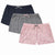 Jane & Bleecker Women's Multicolor Pack Of 3 Shorts Pajama Bottom