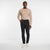 Banana Republic Men's Black Slim Fit Stretch Comfort Pants