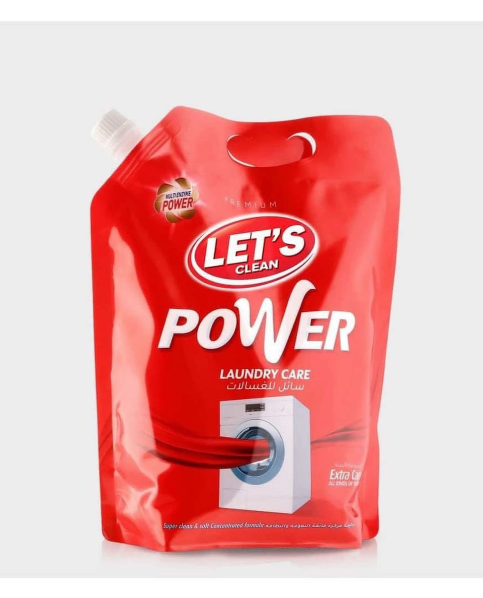 Let's Clean Power Gel Clean Laundry Care 2000ml | Let's Clean In Lebanon