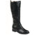 Journee Collection Women's Black Leather Ivie Boots | Journee Collection In Lebanon