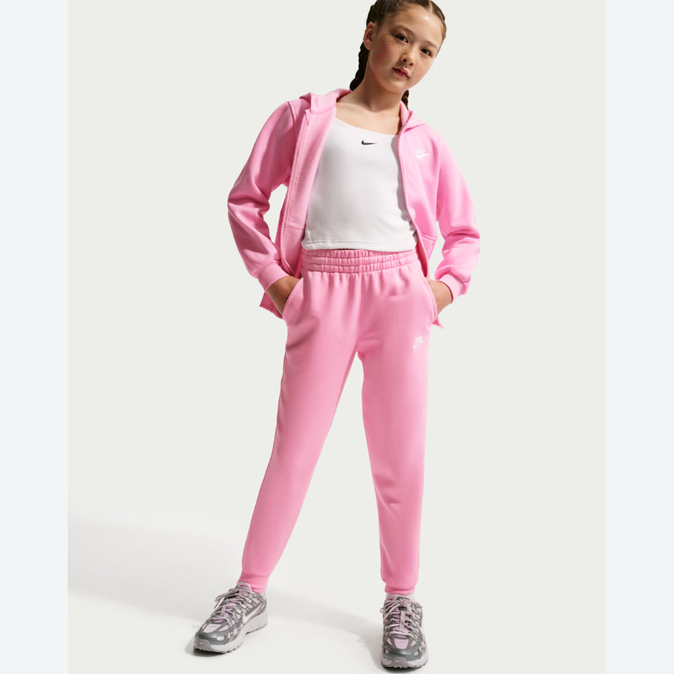 Nike Girl's PinkSportswear Club Fleece Sweatpants