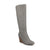 Journee Collection Women's Grey Langly High Heeled Boots