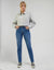Lee Women's Blue High Rise Rider Slim Straight Fit Jeans |Lee In Lebanon