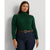 Lauren Ralph Lauren Women's Green Turtleneck Blouse | Lauren Ralph Lauren In Lebanon